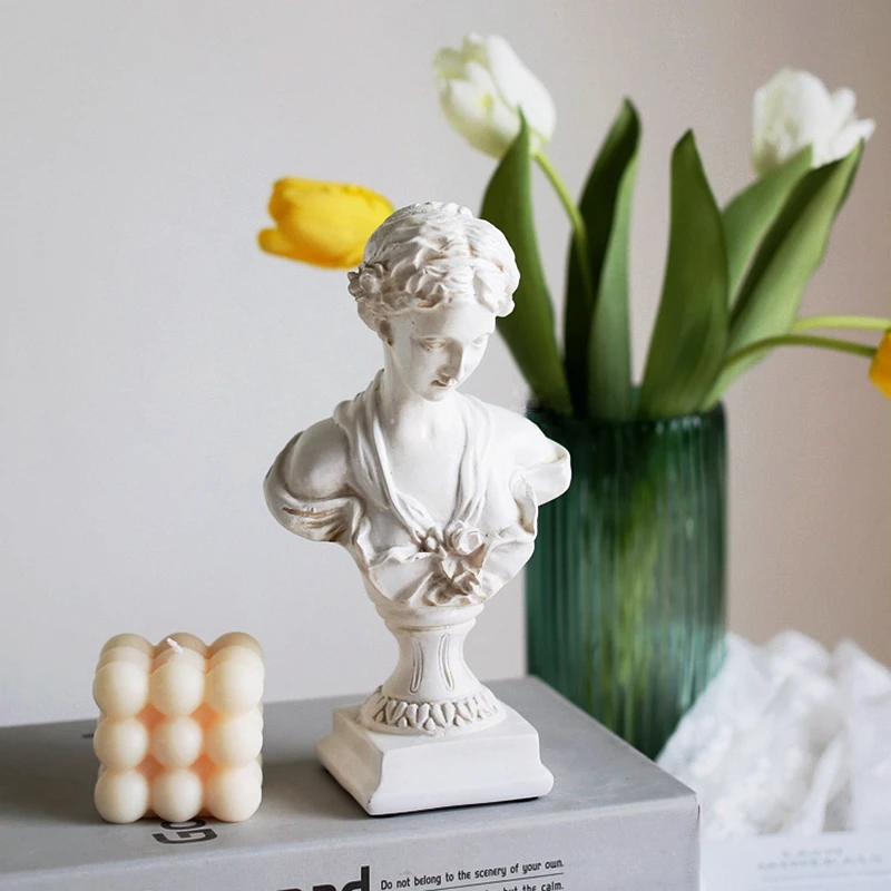 

Nordic Venus Goddess Angel Girl Resin Accessories Home Livingroom Desktop Decoration Ornaments Bookcase Store Furnishings Crafts