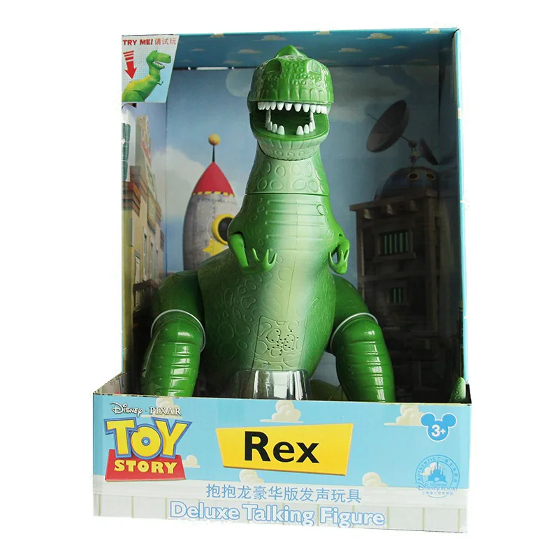 50 см Disney Toy Story 4 Movie Soundtrack Rex Dinosaur Voice Brinquedo Экшн фигурки игрушки для детей подарок на