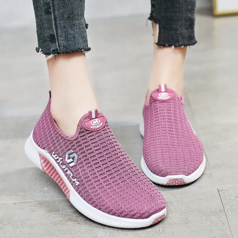 

Women Casual Classic Breathable Walking Shoes Female Fashion Sneakers Trend Cotton Fabric Shoes Light Popular Fitness Shoes