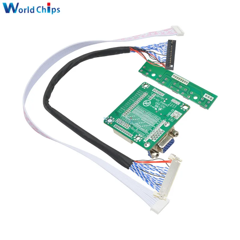 6820-B 5V универсальный LVDS LCD Montor экран драйвер платы контроллера 5V 1"-42" Laptor компьютерные части DIY Kit Top