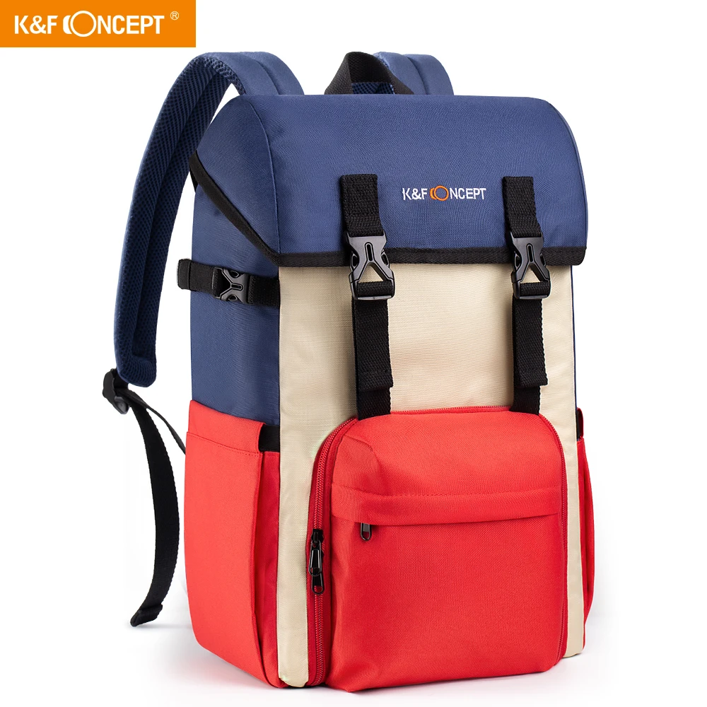 Рюкзак для камеры K & F CONCEPT Водонепроницаемый Многофункциональный рюкзак SLR/DSLR