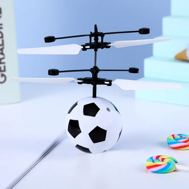 

Children's Toy Induction Aircraft Suspended Crystal Ball Intelligent Electric Induction Flying Ball Christmas Gift