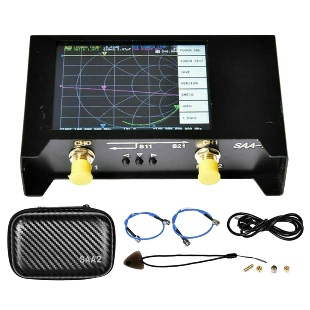 

Electronic VNA Vector Network Analyzer HF Measuring Tools Frequency VHF USB Rechargeable 50KHz-3GHz UHF Digital Display Portable