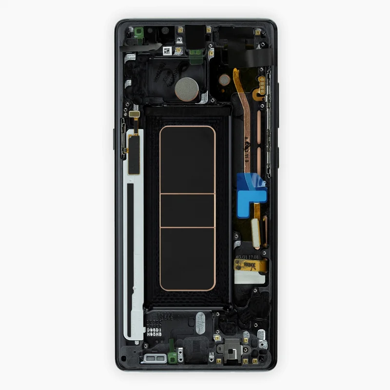 Pantalla Original Super AMOLED para Samsung Galaxy Note8, LCD, N950, N950F, piezas de repuesto con marco-1