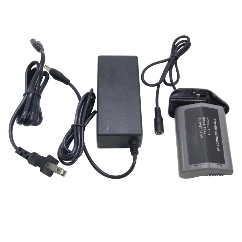 

Full Decoding Analog Battery, All-In-One External Power Adapter for Nikon D4 D4S D5 D6 US Plug