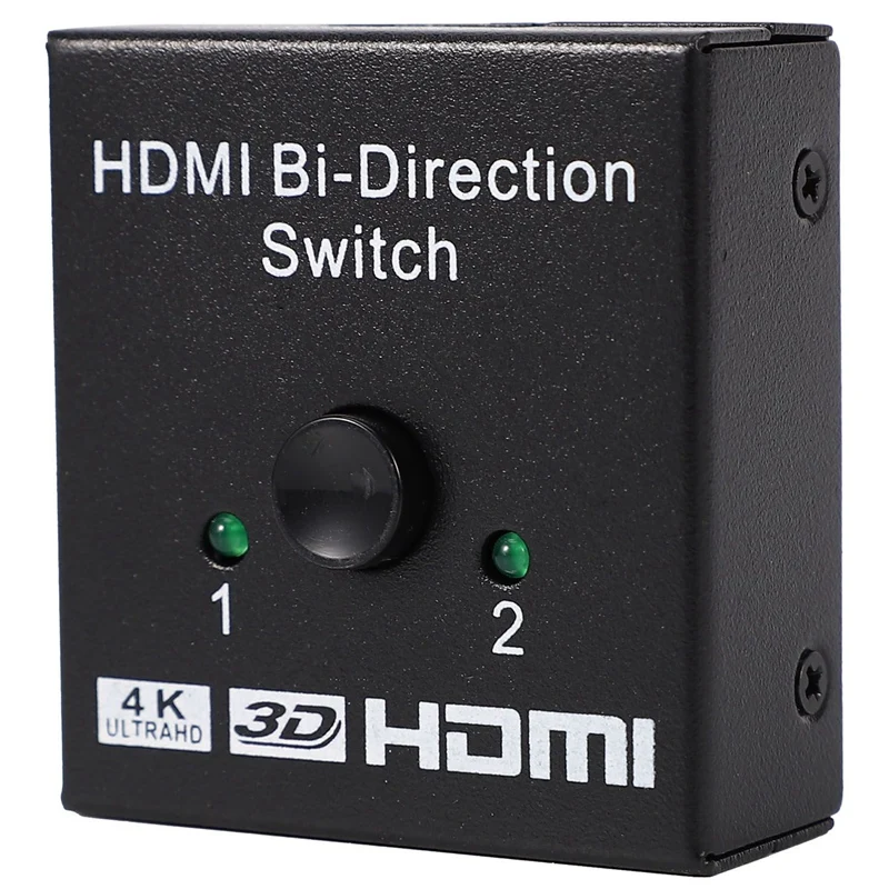HDMI 2 0 переключатель двойного направления 1080P 3D 4K x 2K коммутатор 2X1 или 1X2
