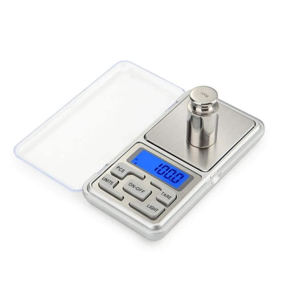 

HT-668B 500g x 0.1g Mini Precision Digital Scales for Gold Sterling Silver Scale Jewelry Balance Gram Electronic Scales