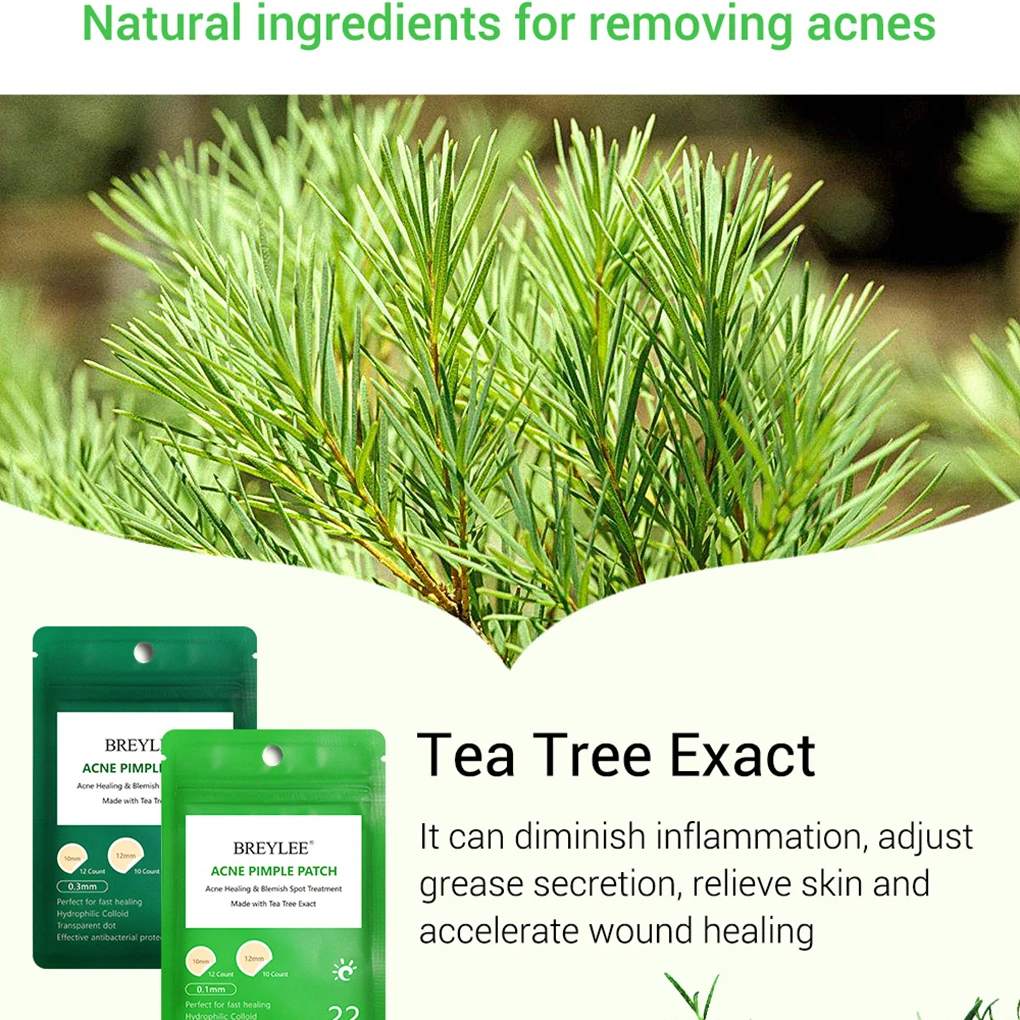 BREYLEE Acne Pimple Patch Treatment Stickers Remover Tool Blemish Spot Skin Care Face Mask Cream Daily Use | Красота и здоровье
