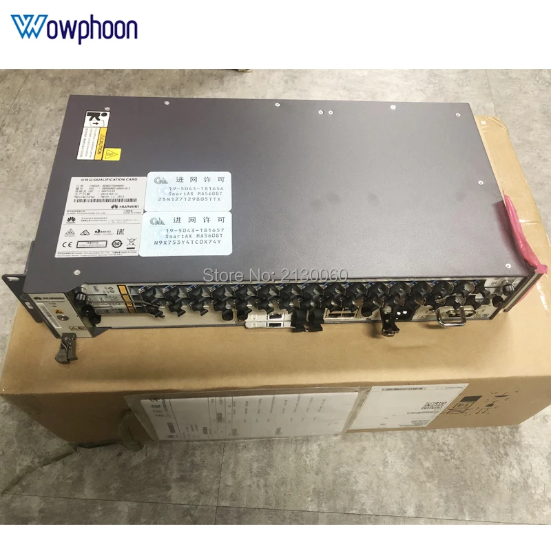 1G DC Huawei MA5608T GPON OLT с 1 * MCUD + MPWC 2 GPFD 16 порт B C ++ сервисная плата|Оптоволоконное