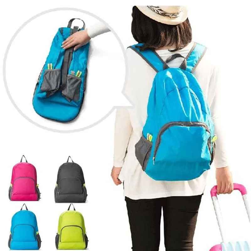 Дорожная сумка из полиэстера вместительная многофункциональная складная