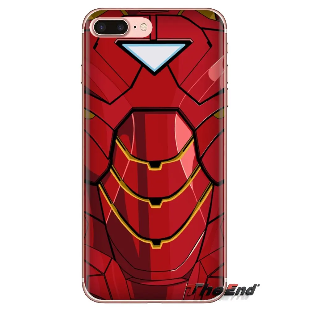 Железный Человек Серый Стальной шлем для iPhone XS Max XR X 4 4s 5 5S 5C SE 6 6S 7 8 Plus samsung Galaxy J1 J3 J5