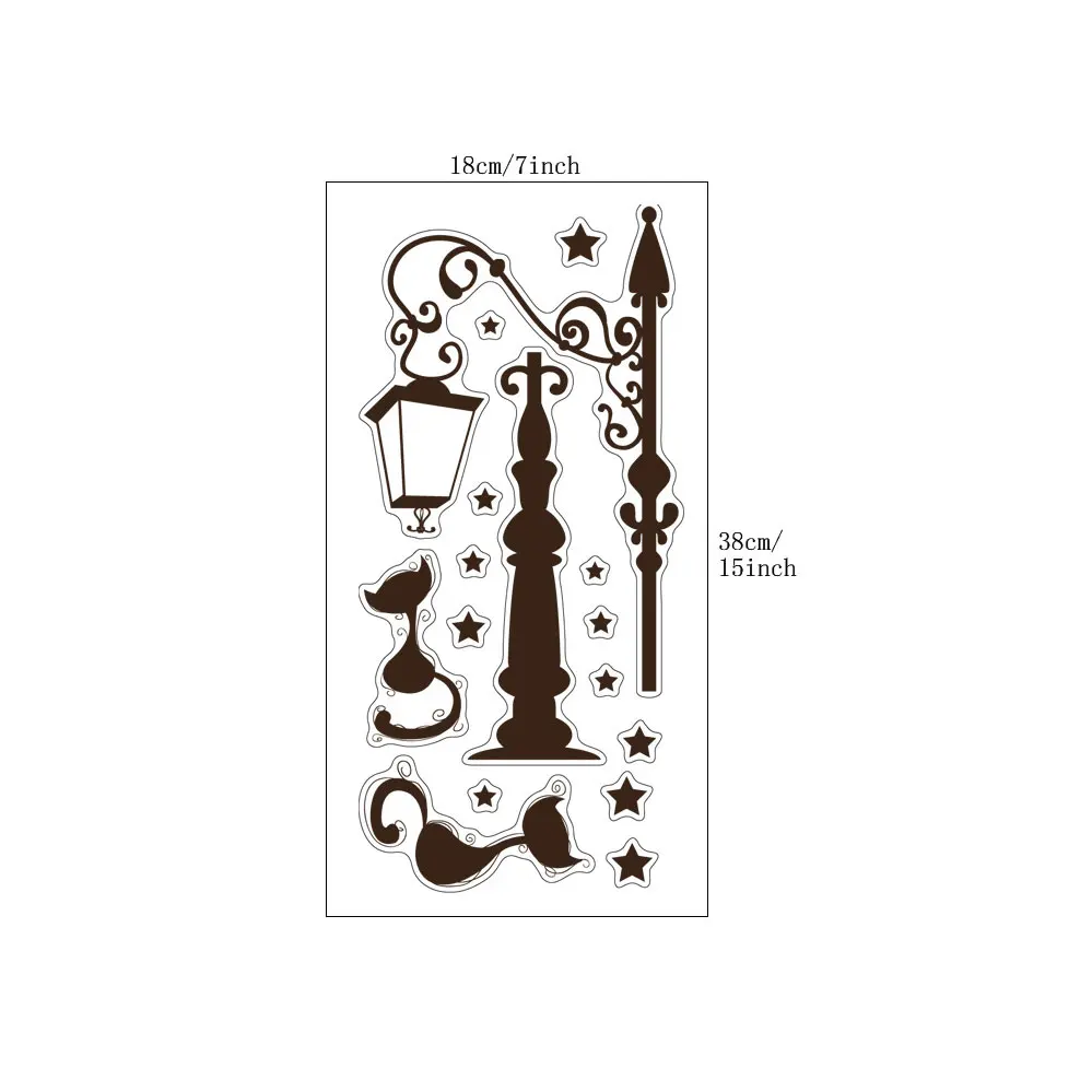 Милые модные настенные наклейки с котом забавные Декор для гостиной декор