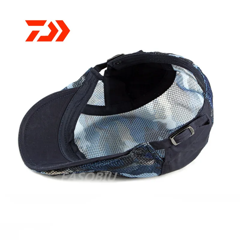 

2020 Daiwa Sunshade Fishing Cap for Men Outdoor Sport Baseball Fishermen Hat Couple Summer Quick-drying Hiking Cycling Hat 252#