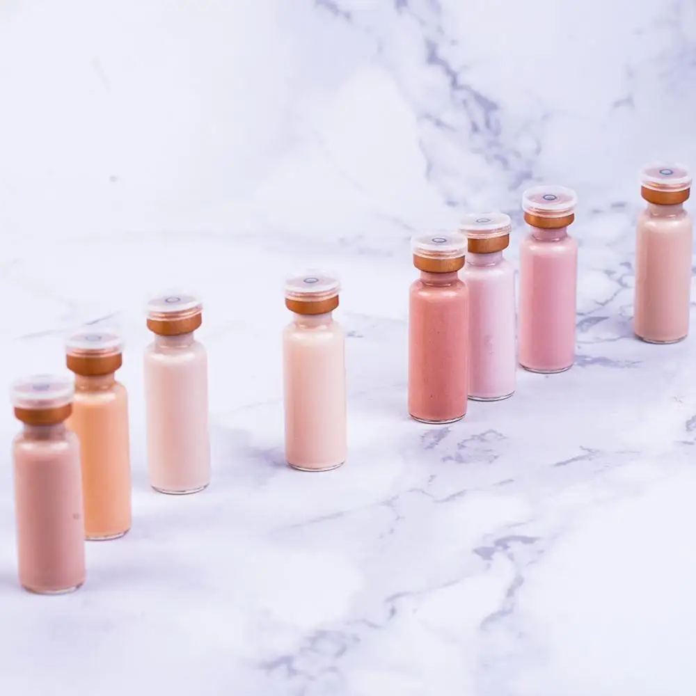 Основа основа с жидкостью для бутылок Жидкая ампулы полупостоянная