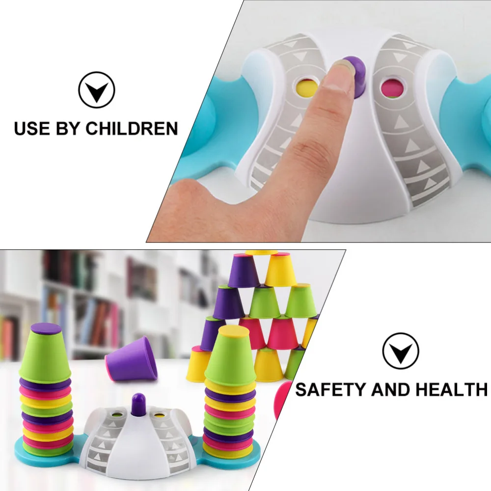 1 Set Adorable Stacking Cups Baby Early Learning Toys Educational Stacker | Игрушки и хобби