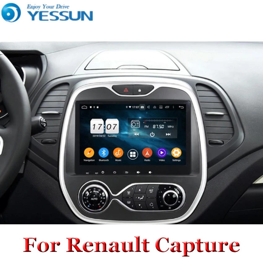 Android 9 автомобильный DVD мультимедийный плеер для Renault Captur MT AT 2011 2012 2013 2014 2015 2016 2017 GPS