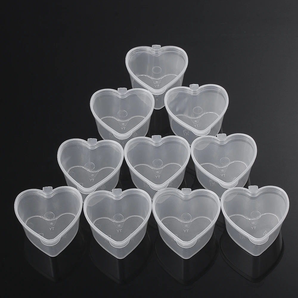 25 шт. одноразовые пластиковые контейнеры для пигментной краски с крышками на