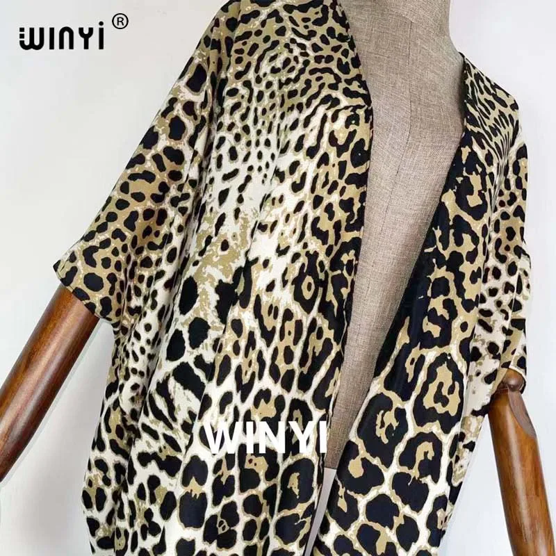 

2021beach wear kimono cardigan Middle East America Africa holiday Sexy Casual Printed Bohemia Elegant cover-up