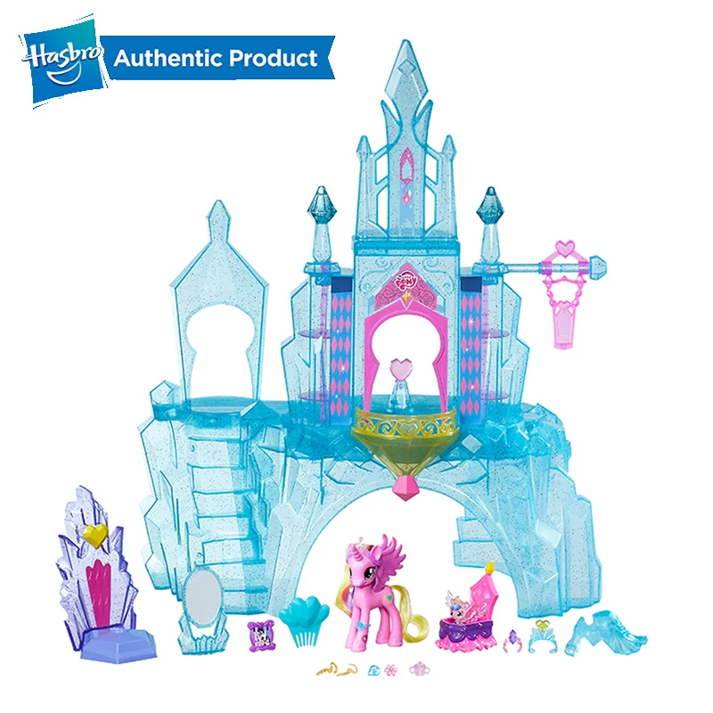 Hasbro My Little Pony Исследуйте эквестрию кристалл имперский замок ПВХ фигурка Коллекционная модель куклы Рождественский подарок