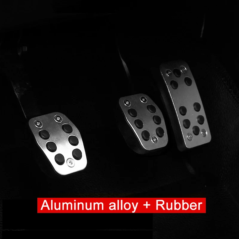 Алюминий сплав Авто ног топлива газа накладки на педали ускоритель Тормозная