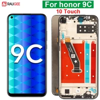raugee original lcd display for huawei honor 9c touch screen digitizer 10 touch screen replament for honor 9c 9 c aka l29 play 3