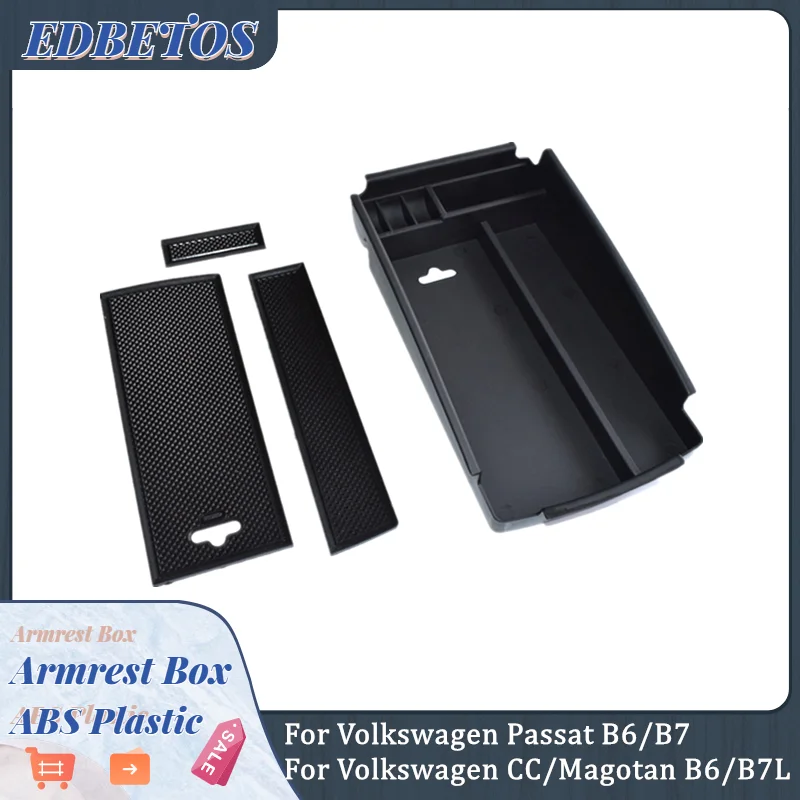 Подлокотник для V W Volkswagen CC Passat B6 B7 2006 2016 центральный ящик хранения подлокотник