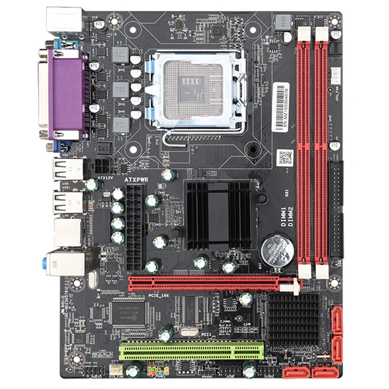 G31 компьютерная Материнская плата LGA775 Pin Sup port s DDR2 память с LPT COM портом|Материнские