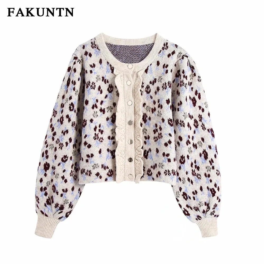 

Вязаный кардиган, свитера для женщин, Модный женский вязаный свитер с длинным рукавом, топы, осенняя одежда, корейские женские кардиганы, 2020