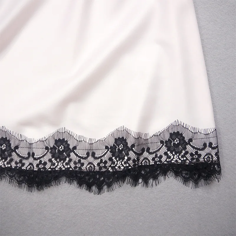 Кружевное Розовое Ночное платье шелковая ночная рубашка на бретельках груди