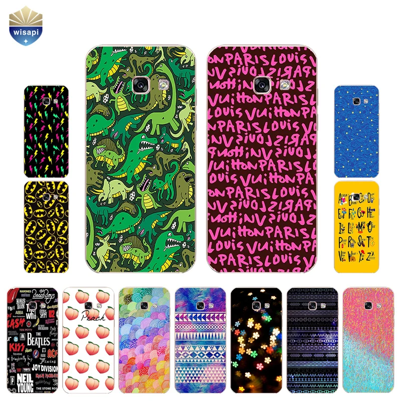 Чехол для телефона Galaxy A3 (2016) Samsung 2015 чехол 2017 A300 A310 A320 мягкий ТПУ с рисунком