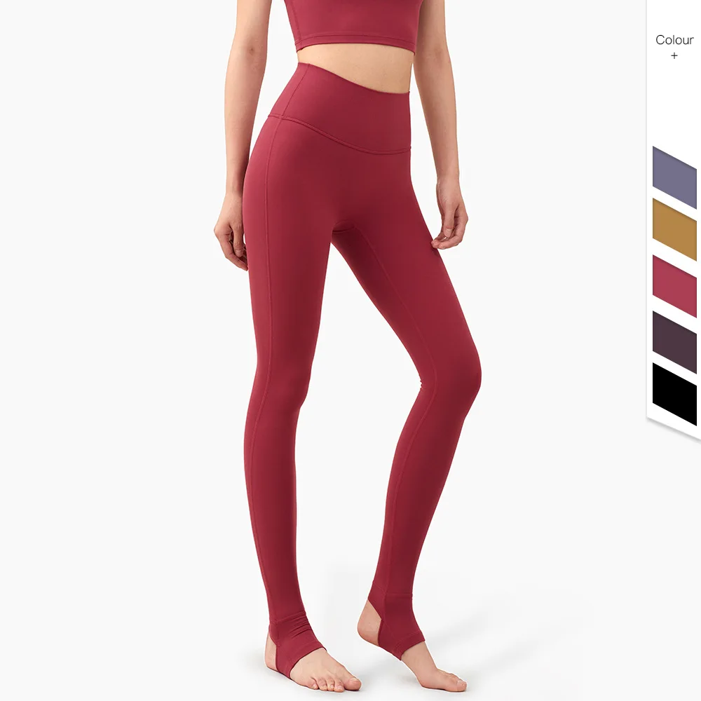

Female High Waist Hip Lift Abdomen Elasticity Breathable Yoga Leggings Soft And Stretchy Gym Fitness Pants