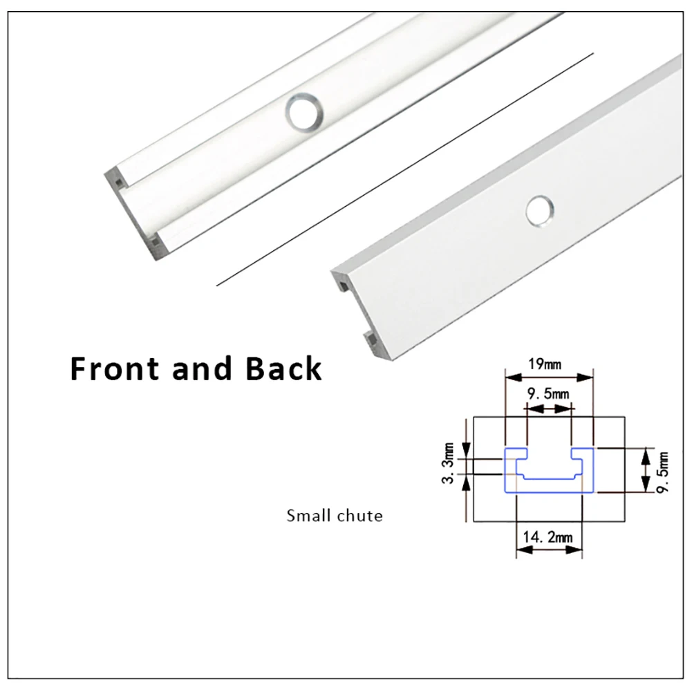 2 шт./3 шт. Тип 19 Т образная направляющая для образной дорожки из алюминиевого