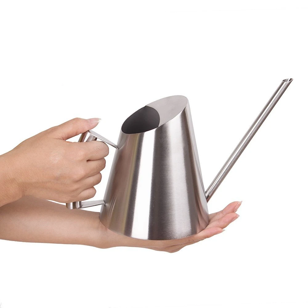 

900ml Stainless Steel Garden Watering Can gardening tools and equipment Water Bottle Spray Pot for Watering Plants Flower