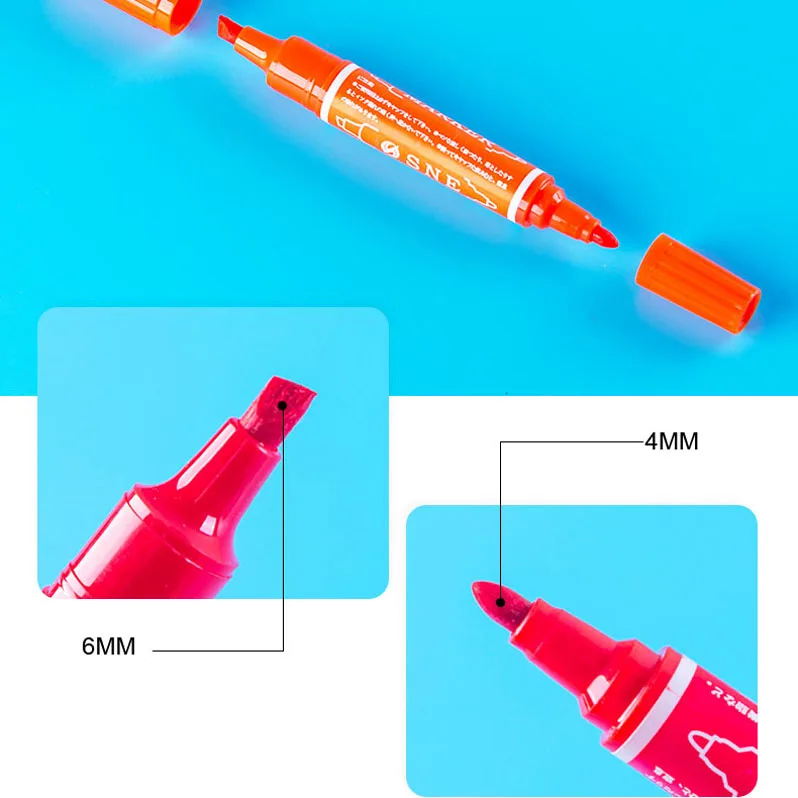 Набор из 8 кистей с двумя кистями школьные принадлежности каллиграфическая ручка
