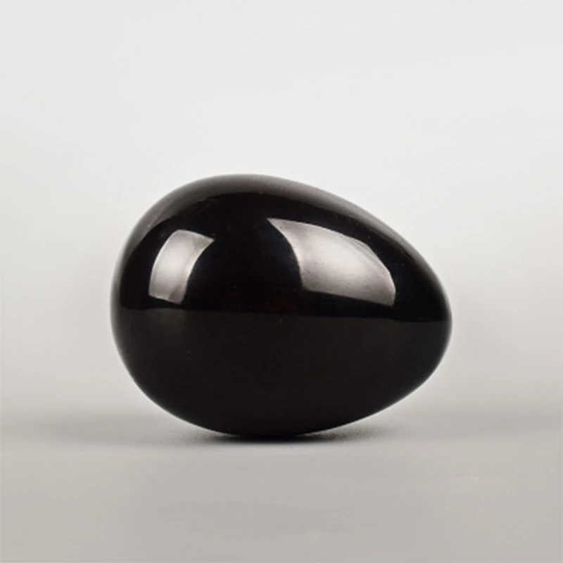 Natural Obsidian Yoni Egg Set Jade Eggs Kegel Exerciser Wand Massager Pelvic Floor Vaginal Muscles Tightening Ball | Красота и