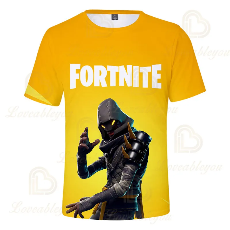 Футболка Fortnite для детей от 8 до 19 лет топы с рисунками из мультфильмов Королевская