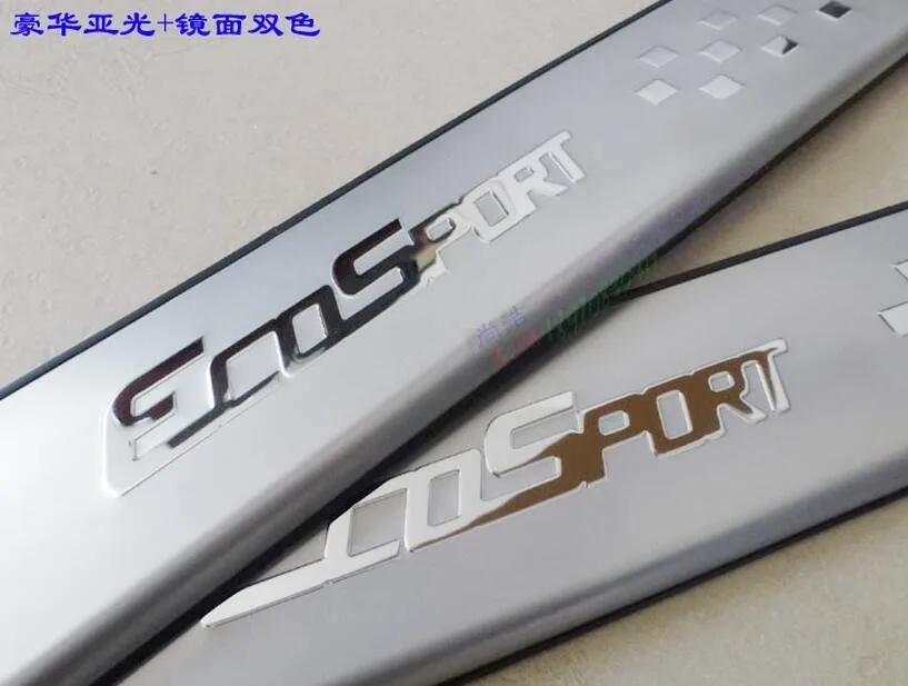 Накладка на порог защитная накладка наклейка для Ford Ecosport 2012-2015 | Автомобили и