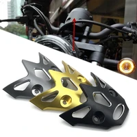 creative motorcycle aluminum instrument decorative board mask windshield deflector for honda cmx300500 2019 2021 accessories