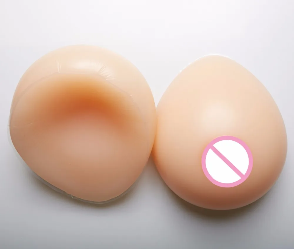 

Adhesive Mastectomy Triangle Breast Forms 600g/pair Crossdressers Shemales False Silicone Boobs Artificial Breast B Cup