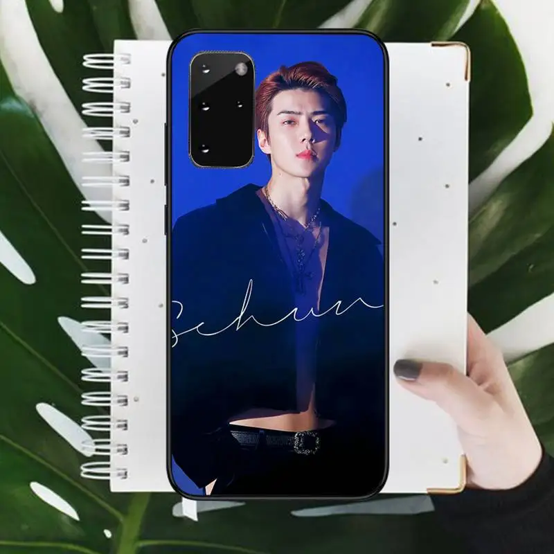 

EXO Sehun kpop design pattern Phone Case For Samsung galaxy S 9 10 20 A 10 21 30 31 40 50 51 71 s note 20 j 4 2018 plus