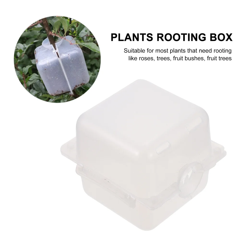 

3PCS High Pressure Propagation Square Rooting Device Plant Rooting Box