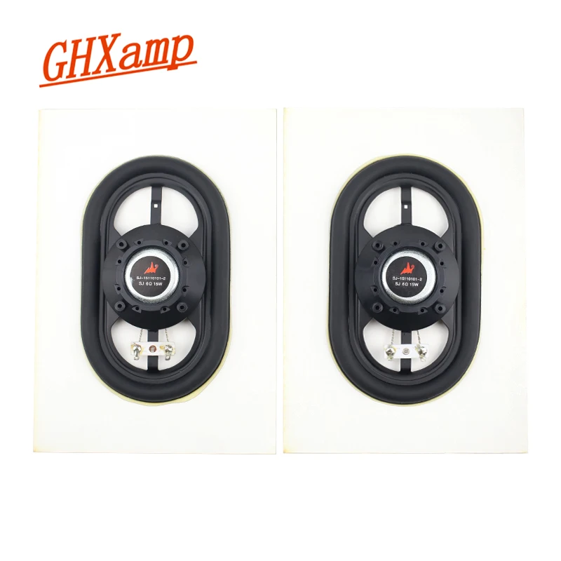 Hi Fi динамик GHXAMP стерео колонка с плоским экраном 6 Ом 15 Вт неодимовый 96 дБ плоский