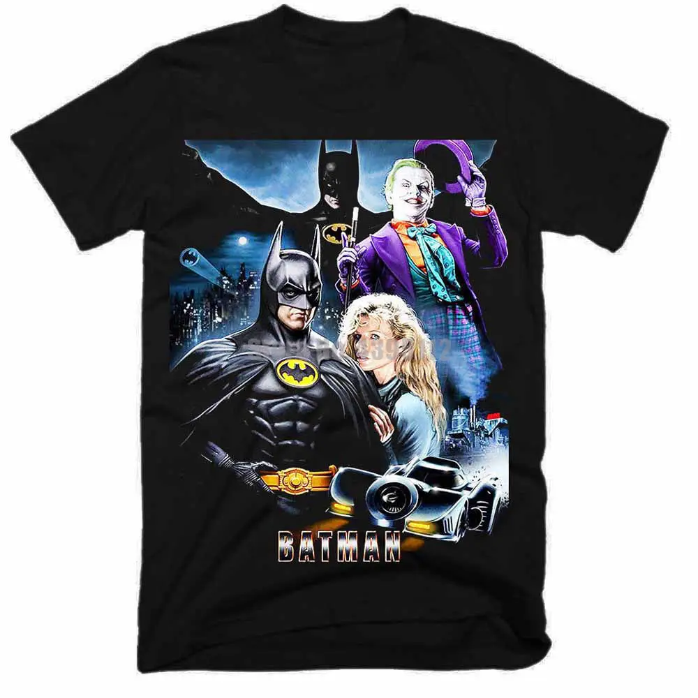 Мужская футболка в стиле хип хоп с изображением Бэтмена из фильма Homme футболки