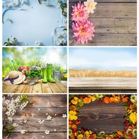 shuozhike background for photography flowers petal wooden planks baby doll photo studio photo backdrop 210308tzb 01