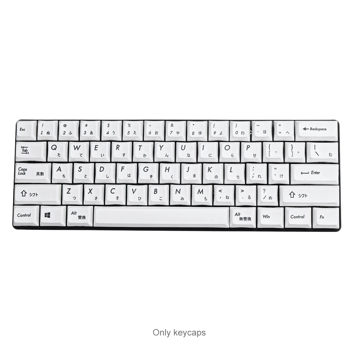 

Японские колпачки клавиш для механической клавиатуры, минималистичные белые Пользовательские колпачки клавиш 119 клавиш XDA профиль PBT колпа...