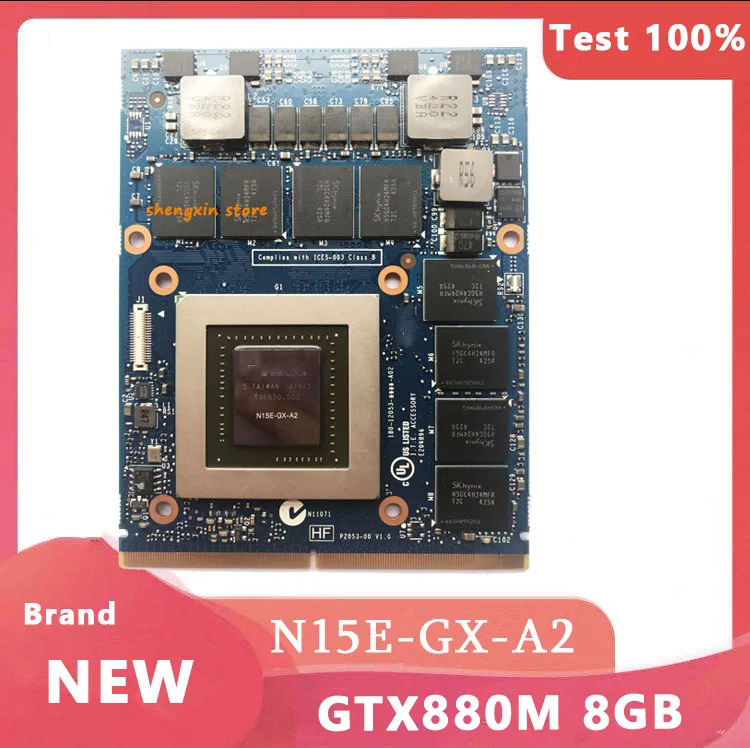 оригинальный n15e gx a2 gtx 880m gtx880m 8 гб графи