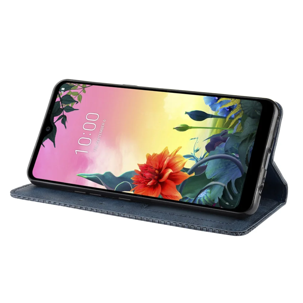 Для LG K50S K40S Android One X5 K20 K30 X2 Ретро откидная Кожаная Обложка для книг для LG V50S G8S ThinQ Магнитный откидной Чехол-кошелек