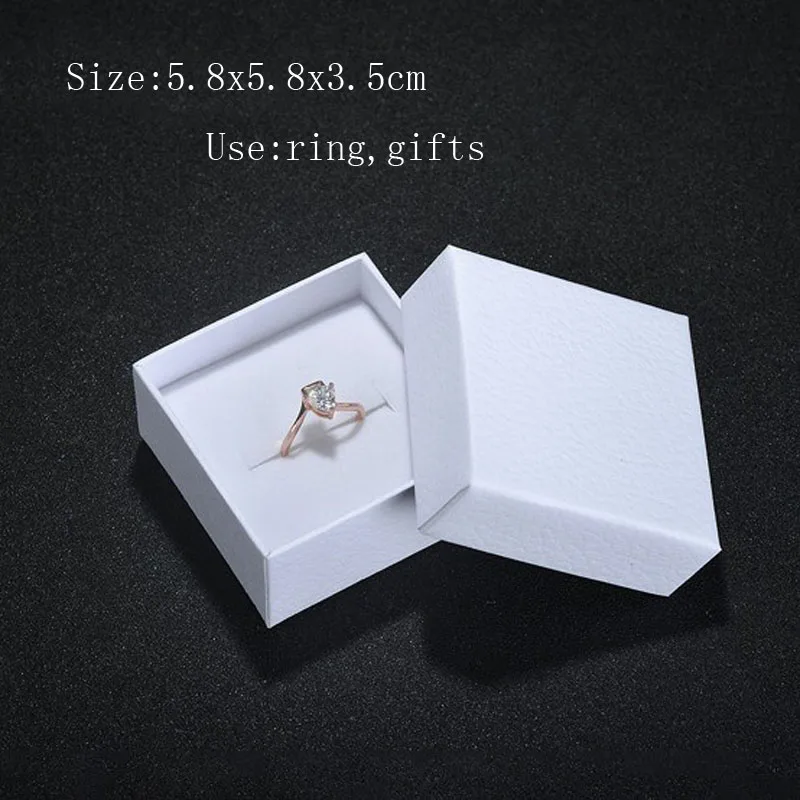 Подарочные коробки квадратный органайзер для ювелирных изделий коробка в форме