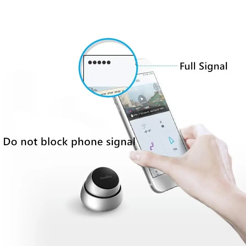 Автомобильный держатель для телефона AutoBot магнитный анодированный алюминиевый