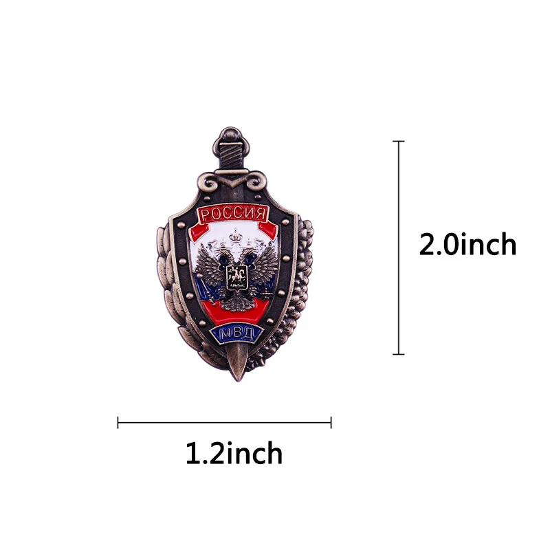 Значок Российской Федерации | Украшения и аксессуары